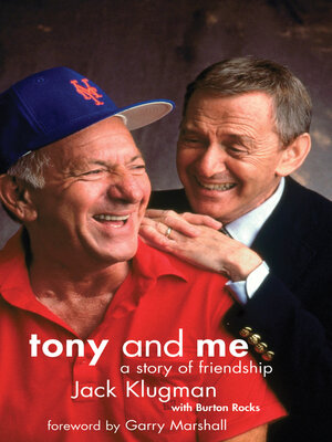 cover image of Tony and Me: a Story of Friendship